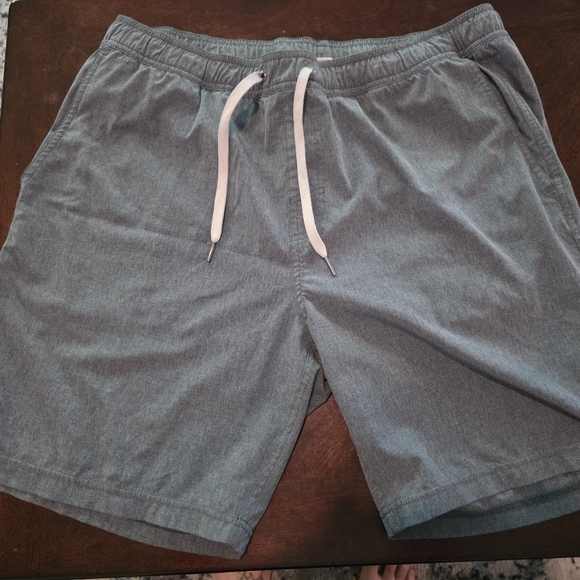 Fair Harbor One Short Charcoal Athletic Shorts - Picture 1 of 4
